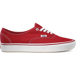 Vans Comfycush Authentic, Classic Racing Red/True White, 9, — Mens