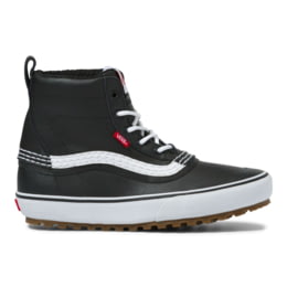 Vans Standard Mid Snow MTE Shoes, Black/White, 10, — Mens  display picture 2