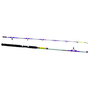 American Spirit Nite Stick Spin Rod, 2 Piece, Medium, 12lb - 25lb Line   CampSaver
