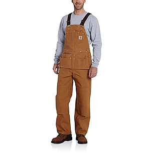 Carhartt Duck Carpenter Bib Overall for Mens — CampSaver