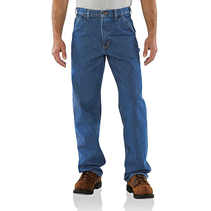 Carhartt Loose Original Fit Signature Denim Dungaree for Mens