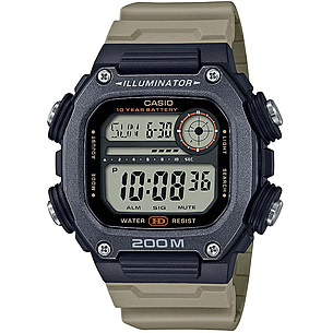 CASIO ILLUMINATOR デジタル腕時計 200M防水 Casio Outdoor Digital Watch w/200 Meter WR, World Time, 10-Year