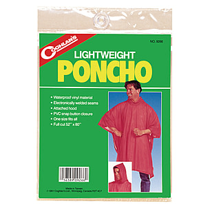 Coghlan's Rain Poncho in Blaze Orange