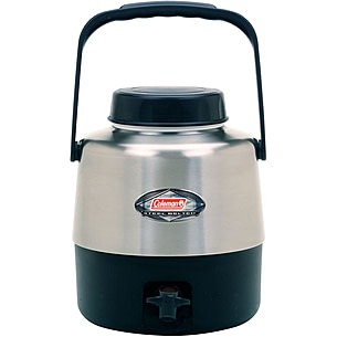 コールマン steel belted jug Coleman 1.3 Gal Stainless Steel Retro Beverage Jug — CampSaver