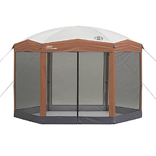Coleman Back Home Instant Hexagon Screen House — CampSaver