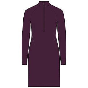 Icebreaker 260 Granary Long Sleeve Half Zip Dress - Women's  CampSaver