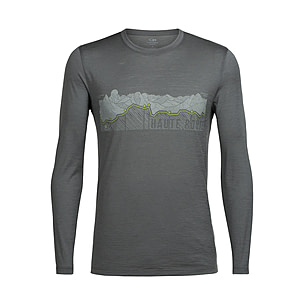 Icebreaker Tech Lite Long Sleeve Crewe Haute Route - Men's — CampSaver