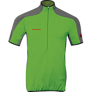 Mammut Cotopaxi Zip T-Shirt - Men's-Jungle/Smoke-Large — CampSaver