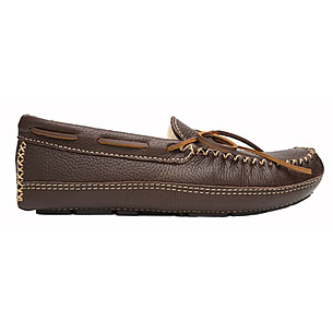 Minnetonka Sheepskin Lined Moose Slipper - Men display picture 3