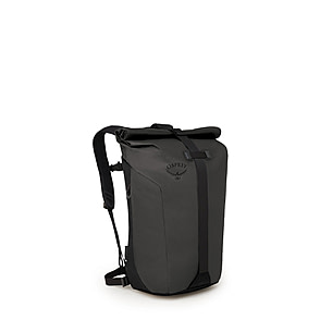 Osprey Transporter Roll Top Backpack, Black | UK