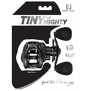 ProFISHiency Tiny Baitcast Reel w/Clam Pack — CampSaver