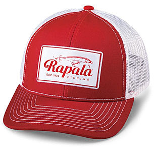 Rapala Mid Pro Cap Patch - Embroidered Red Fishing Logo Patch For Hats - View #10