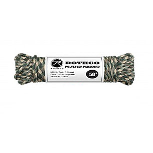 Rothco Paracord In Poliestere – Corda Di Sopravvivenza Multiuso – Diametro 5/8 Cm – Per Outdoor E Fai-da-te