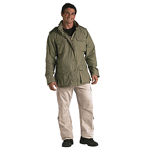 Rothco Vintage Lightweight M-65 Field Jacket - Men's , Up to 21