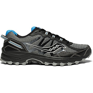 Saucony Excursion TR11 Black Grey Trail Running Shoes S20392-2 Men\'s Size 12 Size 9.5 - Saucony Excursion TR 11 Gray - S10392-2 for sale  main image 4