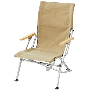 LV-091KH ／  peak Snow Peak Low Beach Chair with Free S&H — CampSaver