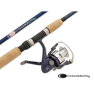 South Bend Cimarron II 6' Medium Spinning Fishing Rod and Reel Combo CampSaver South Bend Cimarron II 6' Medium Spinning Fishing Rod and Reel Combo CampSaver