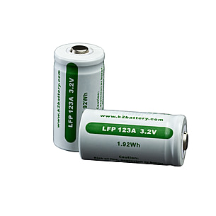can surefire tactical flashlights take rechargable cr123 batteries CR123A 3V Lithium Battery - 12 Pack SF123A TIR lens SureFire LFP 123A Rechargeable Batteries,Pack
