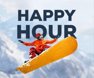 HAPPY HOUR! 25% Off the Outlet