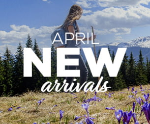 April's New Arrivals with 15% Bonus Rewards!
