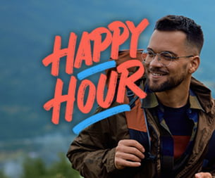 Happy Hour: Extra 20% Off the Outlet!
