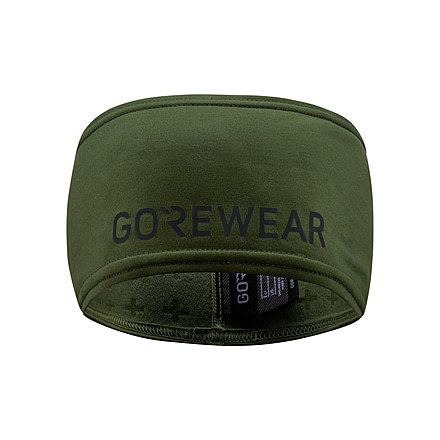 GOREWEAR Essence Thermo Headband in Utility Green F45A8433, 100988-BH00-ONE