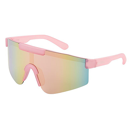 Body Glove Peak Polarized Shield Sunglasses - Pink D2DB1651, One Size, Pink, BGM-23-341-PNK-MIR-POL