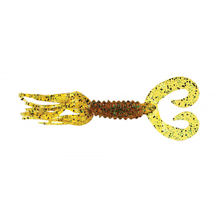 Big Bite Baits Double Tail Skirted Grub F291A260, DTSG5