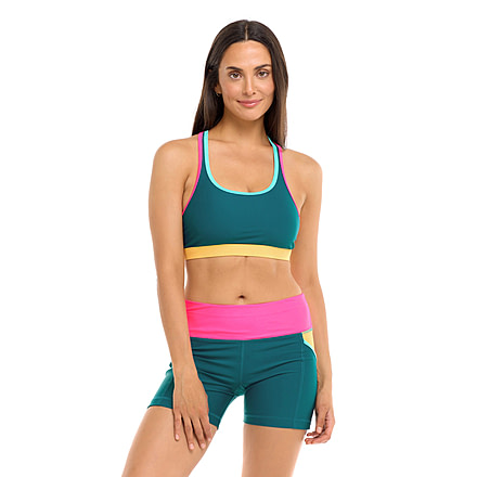 Body Glove Vibration Equalizer Sports Bra - Kingfisher 51710455, XS, Kingfisher, 39-619706-Kingfisher-XS