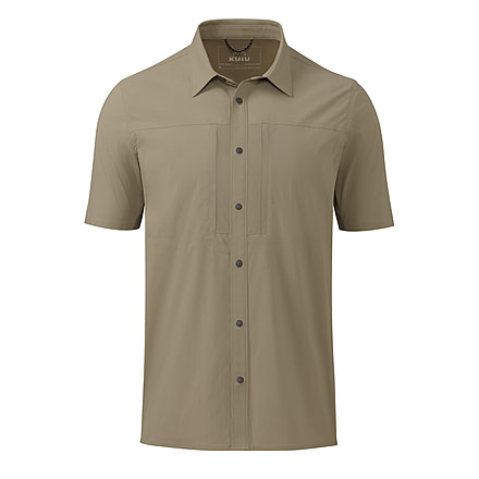 KUIU Intrepid Short Sleeves Hunting Shirt - Men's, Bone, 3XL, Adult, Male, 7625512812702