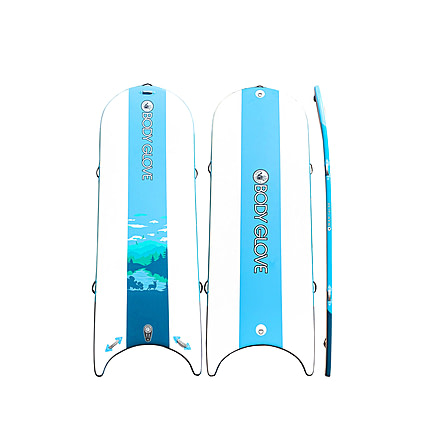 Aquapac Waterpark 15 Inflatable Floating Dock - Blue/White 9FB21430, 15 ft, Blue/White, IDOCKWTRPK20U-BLWH-15/FT