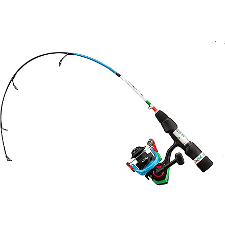 13 Fishing Ambition Ice Combo 24&quot;, Spinning 1BB, 145yd/4# Mono, Solid Fiberglass Blank, UL, AIC-24UL