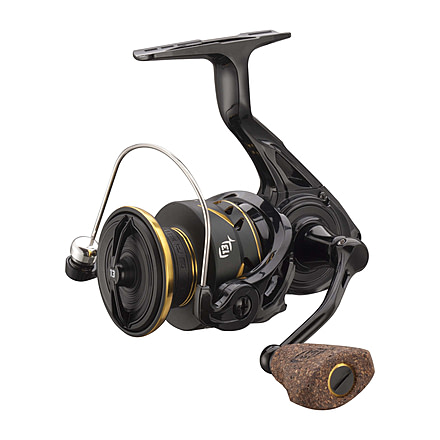 Rapala Axum Spinning Reel 6.2:1 Gear Ratio, Salt, Fresh, Black, 3, AX-6.2-3.0