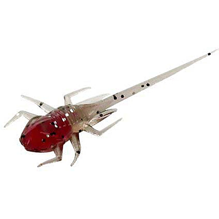 Rapala BAMF Panfish Plastics Creature Bait, 6, 5in, Cherry Bomb, BA-CB