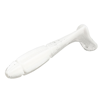 13 Fishing Churro Paddle Tail Swimbaits, 6, 4.25in, Smoke and Mirrors, CHU4.25-6