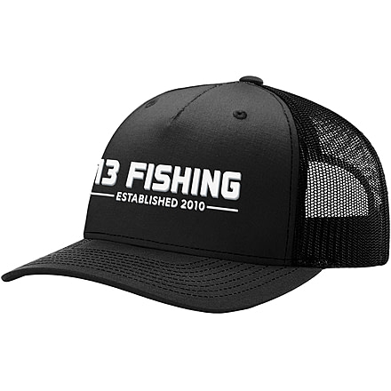Rapala Facepunch Curved Brim Snapback Ballcap - Men's, Black, One Size, HCB5
