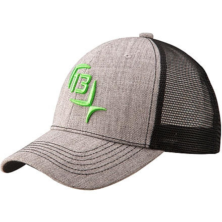 Rapala Green Matter Curved Brim Snapback Ballcap - Men's, Gray, One Size, 13FCGGRN