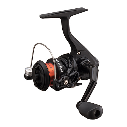 13 Fishing Heatwave Spinning Reel, Front Drag, 2BB, Graphite Spool, 145yd/4, Instant Anti Rev, Clampack, HW4-CP