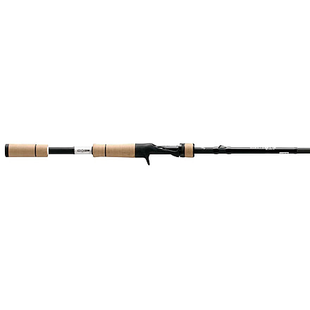 Rapala Omen Black Cranking Rod, 7ft 1in, , Moderate, 1 Piece, OB3C71C