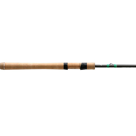 13 Fishing Omen Green Spinning Rod, 6ft 8in, Medium, Fast, 1 Piece, OG2S68M