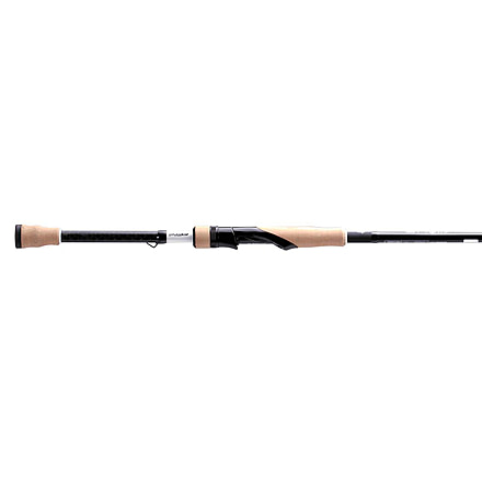 Rapala Omen Black Spinning Rod, 6ft 7in, Medium Light, Extra Fast, 1 Piece, OB3S67ML