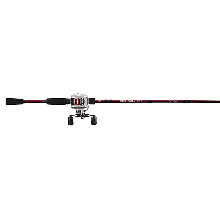 Rapala Origin F1 H Baitcast Combo, 8.1:1 Gear Ratio, Right Hand Retrieve, Fast Action, Gray, 7ft3in, OF18.1-73H-RH