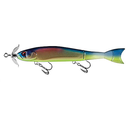 Rapala Shadow Spin Hybrid Spy Bait, Swimbait 3/4oz, Rainbow Shad, 5in, KW125-66