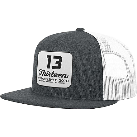 Rapala Silver Fox Flat Brim Snapback Hat - Men's, White, One Size, HFB7