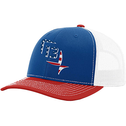 Rapala Teddy Brosevelt Curved Brim Snapback Ballcap - Men's, Blue, One Size, HCB7