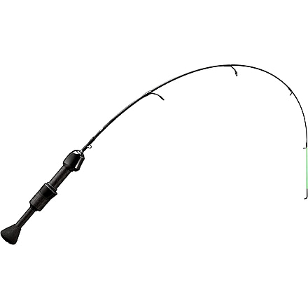 13 Fishing The Snitch Pro Ice Rod 23", Solid Graphite Blank Hi-Vis Flex-Core Quick Action Tip, SNP-23