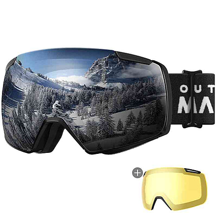 Outdoor Master Heron Ski Goggles+Yellow Lens 56787B91, heron-ski-goggles