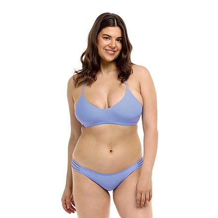 Body Glove Smoothies Ruth Fixed Triangle Swim Top - Periwinkle 7172ABAC, M, Periwinkle, 39-506226-Periwinkle-M