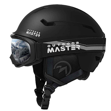Outdoor Master OutdoorMaster Deer Ski Helmet Bundle 5615DEB0, outdoormaster-ski-helmet-set