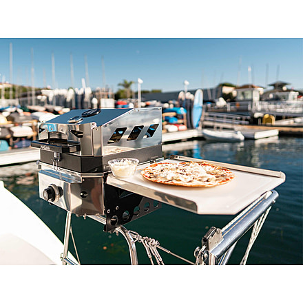 Magma Marine Crossover Single Burner w/ Pizza Oven, Top Bundle, Multi, One Size, CO10-112-M